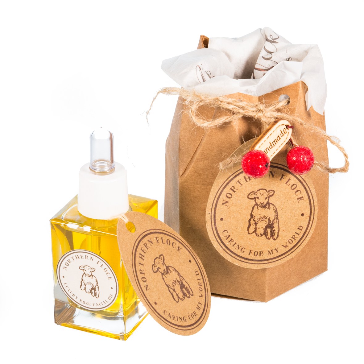Picture of Luxury Citrus Rose Facial Oil (30ml) Christmas Wrapped