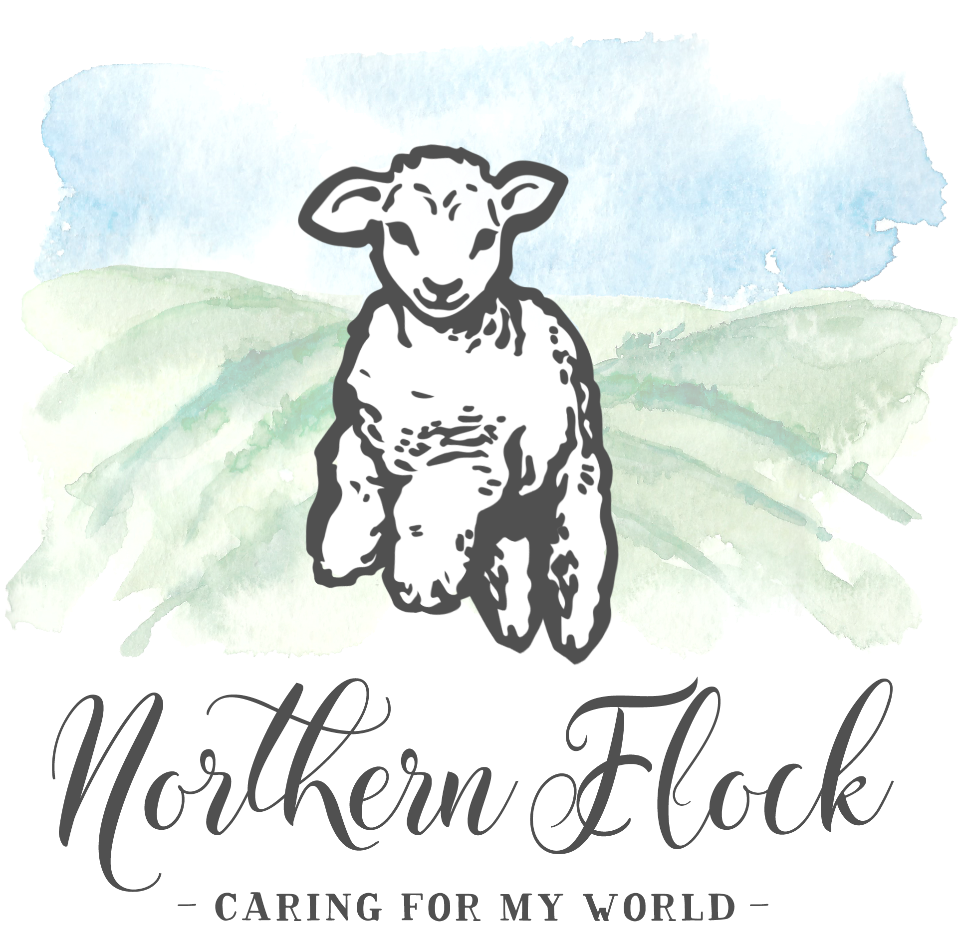 Northern Flock Logo with 'Caring for your World' tagline
